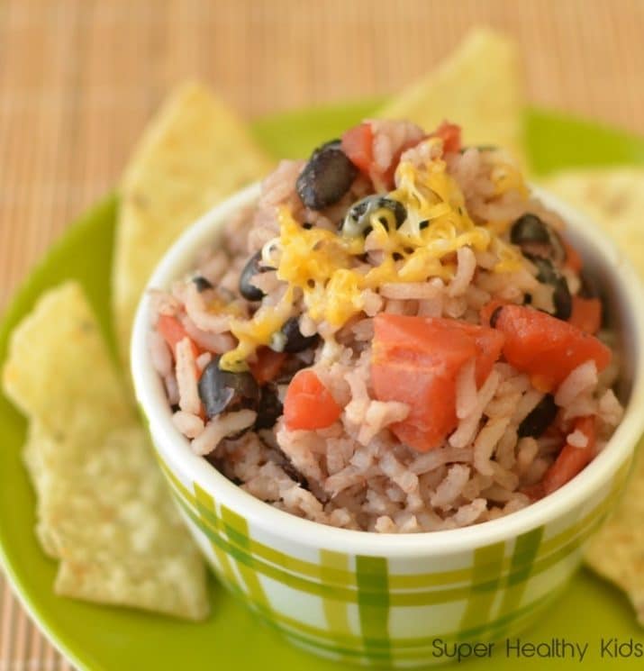 Super Healthy Kids Black Beans and Rice Recipe